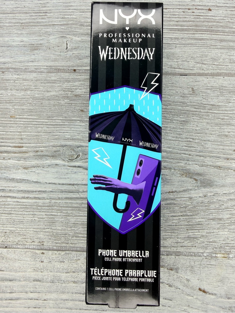 Nwt NYX Professional Makeup Wednesday Phone Umbrella accessory